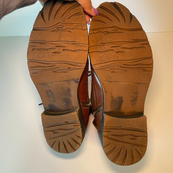 Mens Real Leather Business Ankle Boots Shoes Brogue Carve Wing Tip Fur Inside 11 - Picture 9 of 9